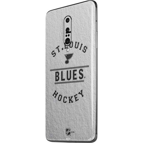 NHL St. Louis Blues Black Text OnePlus 7 Pro Skin
