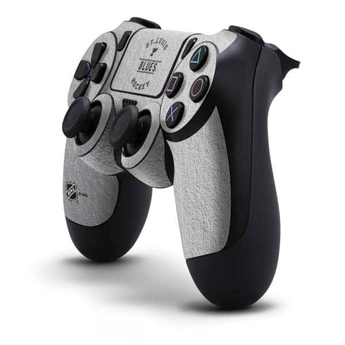 NHL St. Louis Blues Black Text PS4 Controller Skin