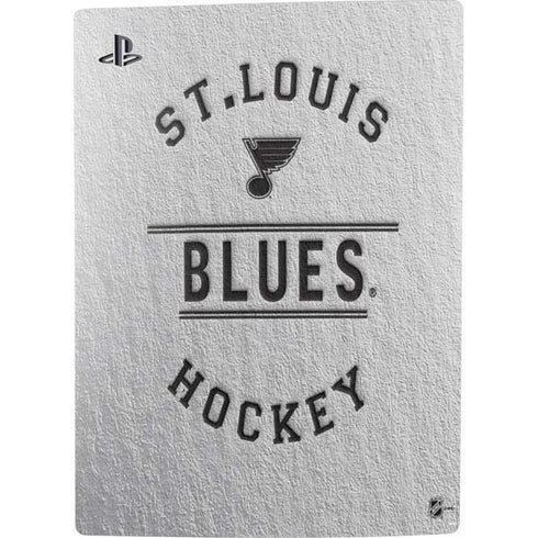 NHL St. Louis Blues Black Text PS5 Bundle Skin