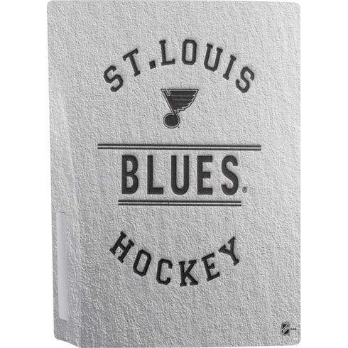 NHL St. Louis Blues Black Text PS5 Bundle Skin