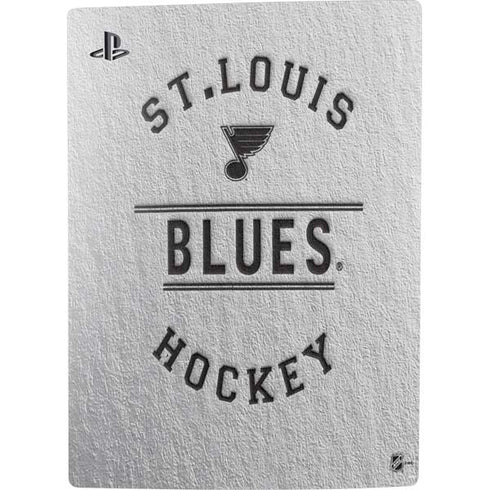 NHL St. Louis Blues Black Text PS5 Digital Edition Bundle Skin