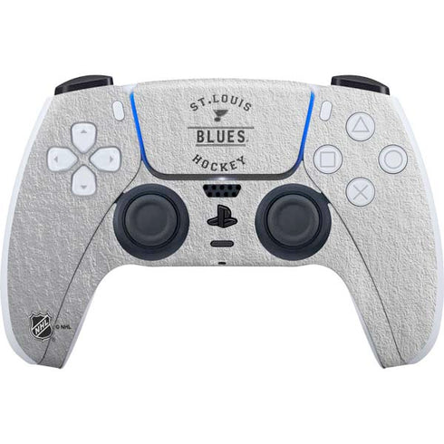 NHL St. Louis Blues Black Text PS5 Controller Skin
