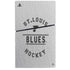 NHL St. Louis Blues Black Text PS5 Slim Disk Console Skin