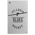 NHL St. Louis Blues Black Text PS5 Slim Digital Edition Console Skin