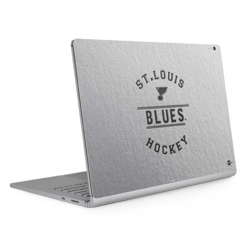 NHL St. Louis Blues Black Text Surface Book 2 13.5in Skin