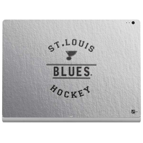 NHL St. Louis Blues Black Text Surface Book 2 13.5in Skin