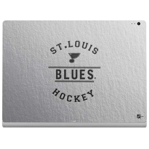 NHL St. Louis Blues Black Text Surface Book 2 15in Skin