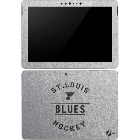 NHL St. Louis Blues Black Text Surface Go Skin