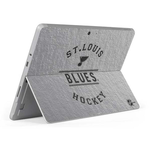 NHL St. Louis Blues Black Text Surface Go Skin