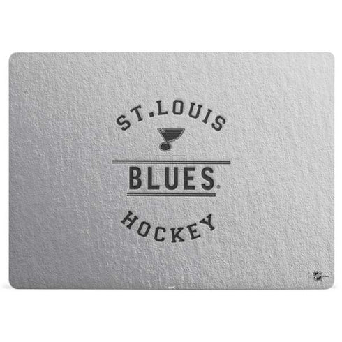 NHL St. Louis Blues Black Text Surface Laptop 3 13.5in Skin