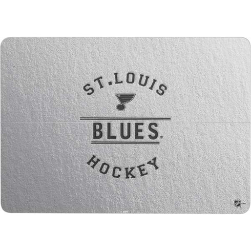 NHL St. Louis Blues Black Text Surface Laptop Studio Skin