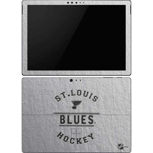 NHL St. Louis Blues Black Text Surface Pro 6 Skin
