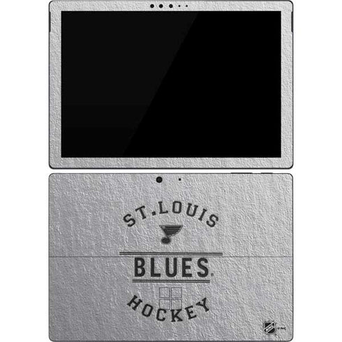 NHL St. Louis Blues Black Text Surface Pro 7 Skin