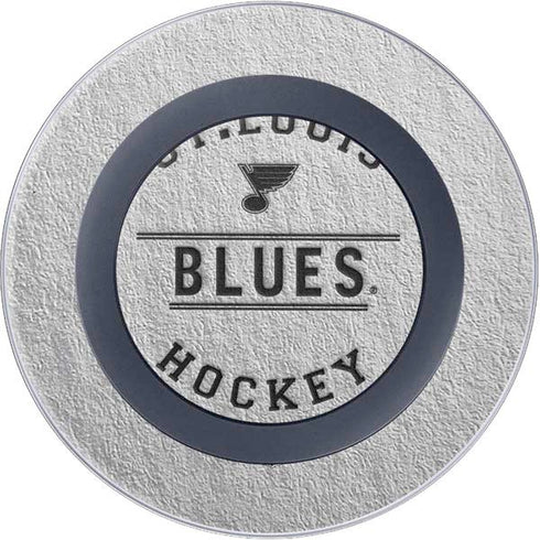 NHL St. Louis Blues Black Text Wireless Charger Skin