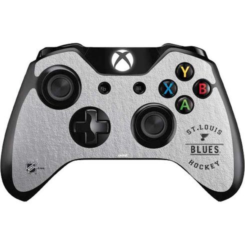 NHL St. Louis Blues Black Text Xbox One Controller Skin