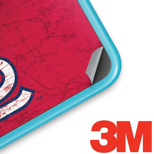 MLB St. Louis Cardinals - Solid Distressed Nintendo 2DS XL (2017) Skin