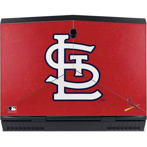 MLB St. Louis Cardinals - Solid Distressed Dell Alienware Skin