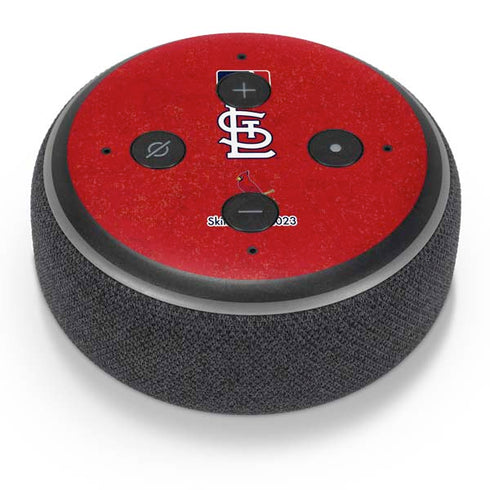 MLB St. Louis Cardinals - Solid Distressed Amazon Echo Dot Skin