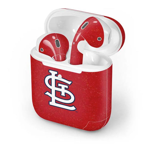 MLB St. Louis Cardinals - Solid Distressed Apple AirPods 2 Skin