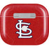 MLB St. Louis Cardinals - Solid Distressed Apple AirPods (3rd Gen 2021) Skin