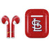 MLB St. Louis Cardinals - Solid Distressed Apple AirPods Skin