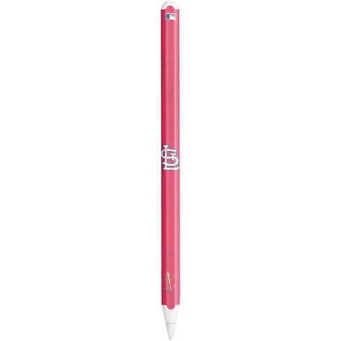 MLB St. Louis Cardinals - Solid Distressed Apple Pencil (2nd Gen 2019) Skin
