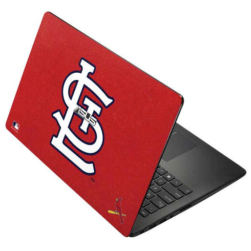MLB St. Louis Cardinals - Solid Distressed Asus X502CA 15.6 Skin