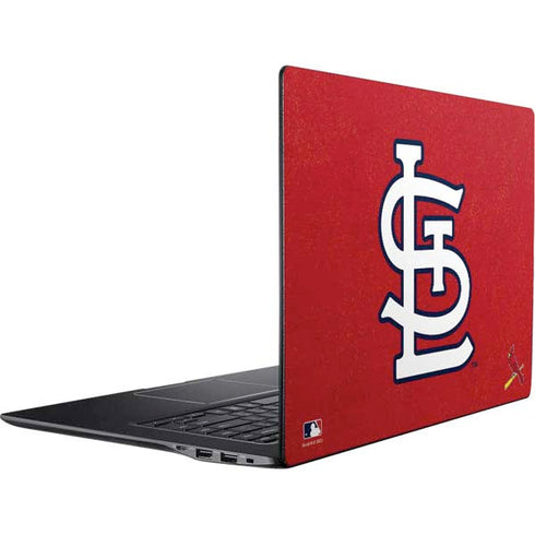 MLB St. Louis Cardinals - Solid Distressed Ativ Book 9 (15.6in 2014) Skin