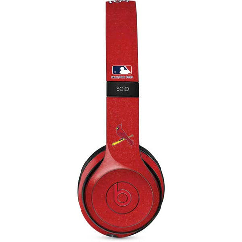 MLB St. Louis Cardinals - Solid Distressed Beats Solo 2 Wireless Skin