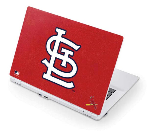 MLB St. Louis Cardinals - Solid Distressed Acer Chromebook Skin