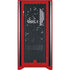 MLB St. Louis Cardinals - Solid Distressed Corsair 4000D Tempered Glass Mid-Tower ATX Case Skin