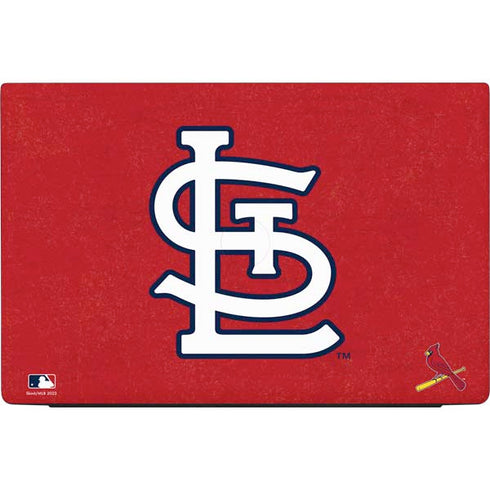 MLB St. Louis Cardinals - Solid Distressed Dell Vostro Skin