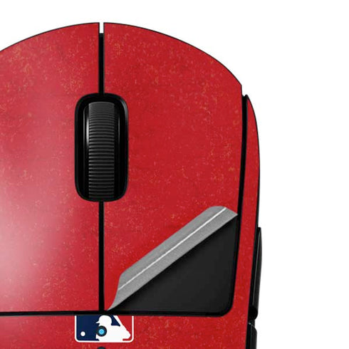 MLB St. Louis Cardinals - Solid Distressed G Pro Wireless Gaming Mouse Skin