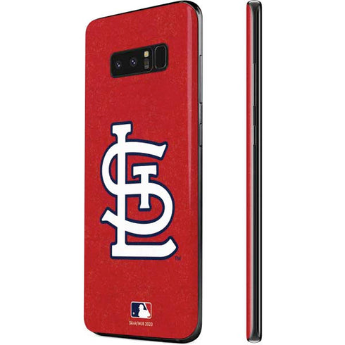 MLB St. Louis Cardinals - Solid Distressed Galaxy Note 8 Skin