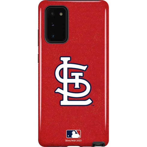 MLB St. Louis Cardinals - Solid Distressed Galaxy Note20 5G Pro Case