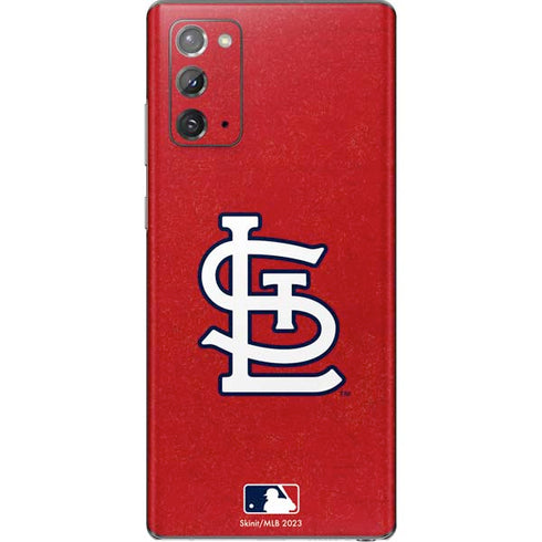 MLB St. Louis Cardinals - Solid Distressed Galaxy Note20 5G Skin