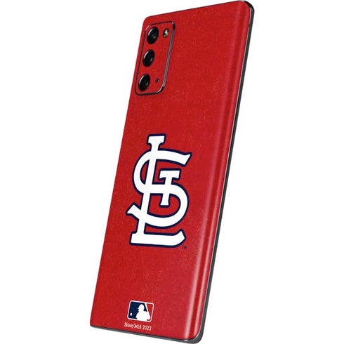 MLB St. Louis Cardinals - Solid Distressed Galaxy Note20 5G Skin