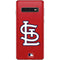 MLB St. Louis Cardinals - Solid Distressed Galaxy S10 Skin
