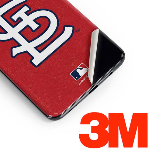 MLB St. Louis Cardinals - Solid Distressed Galaxy S10 Skin