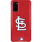 MLB St. Louis Cardinals - Solid Distressed Galaxy S20 Lite Case