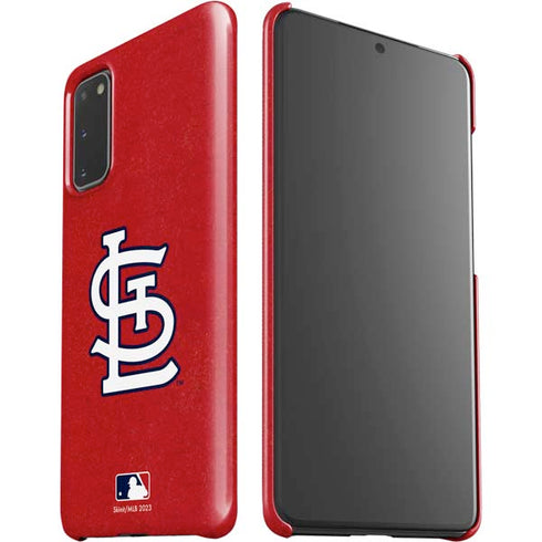 MLB St. Louis Cardinals - Solid Distressed Galaxy S20 Lite Case