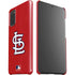 MLB St. Louis Cardinals - Solid Distressed Galaxy S20 Lite Case