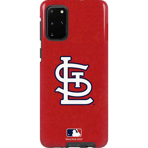 MLB St. Louis Cardinals - Solid Distressed Galaxy S20 Plus Pro Case