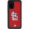 MLB St. Louis Cardinals - Solid Distressed Galaxy S20 Plus Waterproof Case