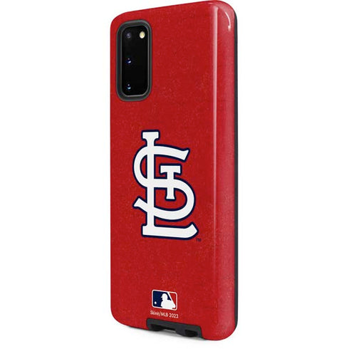 MLB St. Louis Cardinals - Solid Distressed Galaxy S20 Pro Case