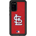 MLB St. Louis Cardinals - Solid Distressed Galaxy S20 Waterproof Case