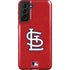 MLB St. Louis Cardinals - Solid Distressed Galaxy S21 FE Pro Case