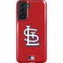 MLB St. Louis Cardinals - Solid Distressed Galaxy S21 Plus 5G Pro Case
