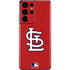 MLB St. Louis Cardinals - Solid Distressed Galaxy S21 Ultra 5G Skin