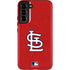 MLB St. Louis Cardinals - Solid Distressed Galaxy S22 Plus Pro Case